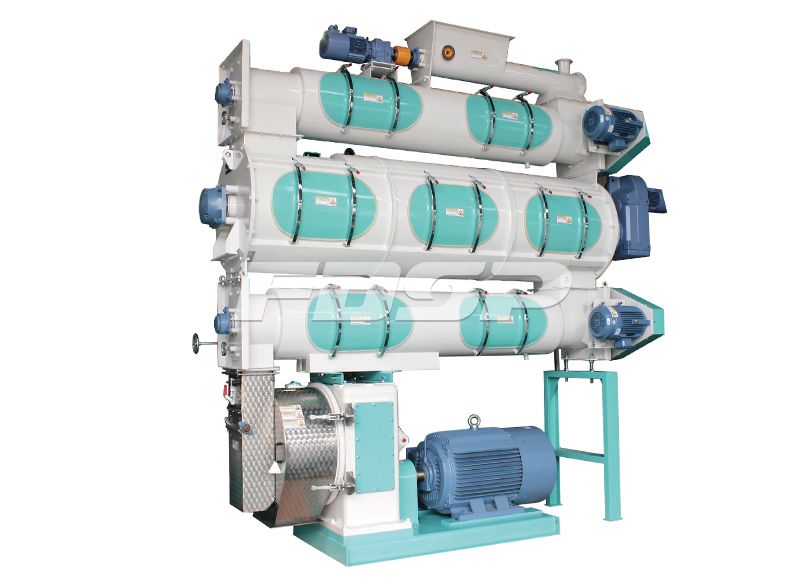 SZLH420b2+保質器高檔水產飼料制粒機