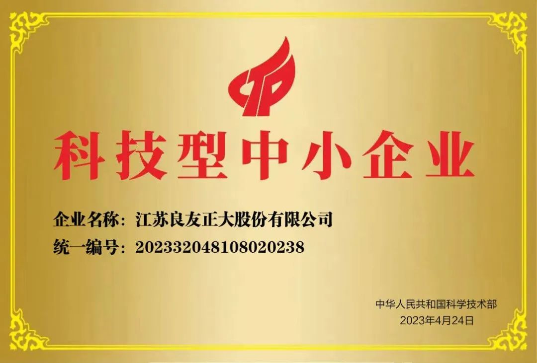喜訊｜良友股份榮獲國家“科技型中小企業(yè)”認(rèn)定(圖3)