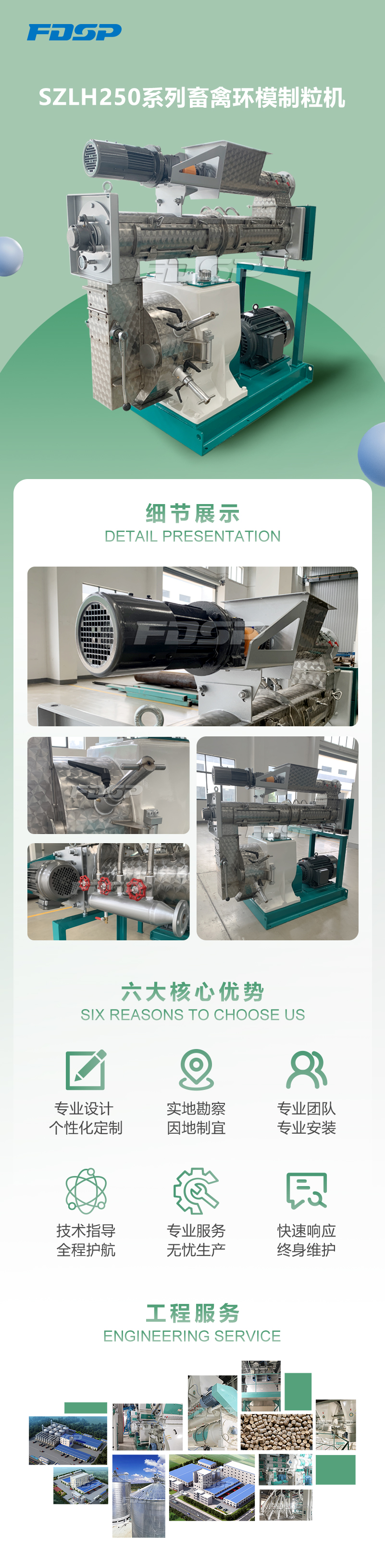 SZLH250系列畜禽環模制粒機(圖1)
