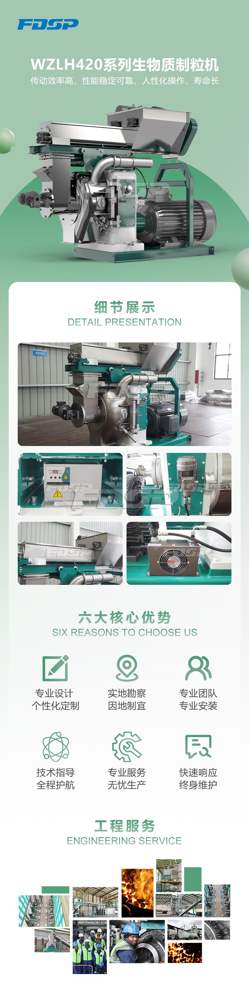 WZLH420系列生物質制粒機(圖1)
